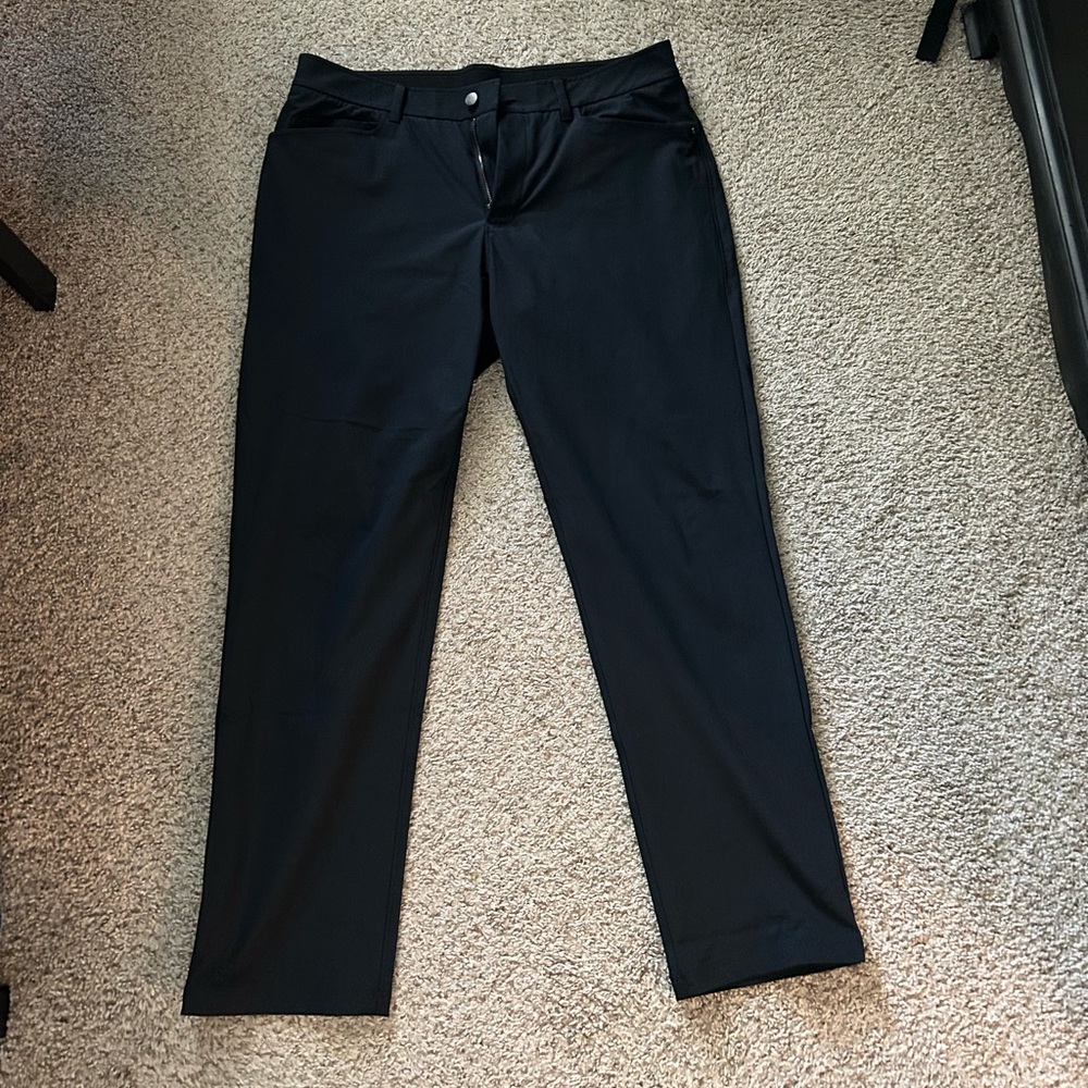 Men's All Day Comfy Golf Pants. Quick Dry Lightweight Casual Work Stretch Pants